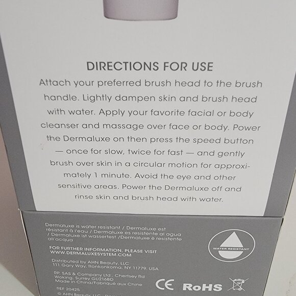 Dermaluxe Skincare Product Box - Gray and White, New in Box - Picture 8 of 12